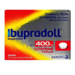 Ibupradoll 400Mg Cpr Pell Plq/12