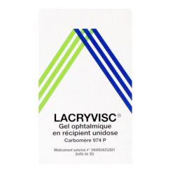 Lacryvisc Gel Opht 30Unid/0,5 = Gel Larmes