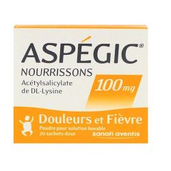 Aspegic 100 Mg Sbuv Nour 20Sac