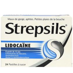 Strepsils Lidocaine Past B/24