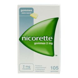 Nicorette 2Mg Ss Sucre X105