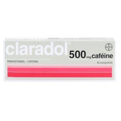 Claradol Cafeine 500Mg/50Mg 16 Cp