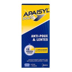 Apaisyl Poux Shp+Peig Fl 100Ml