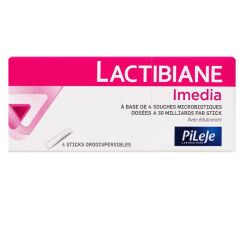 Pileje Lactibiane Imedia 4 Sticks Oro Pf 7.35