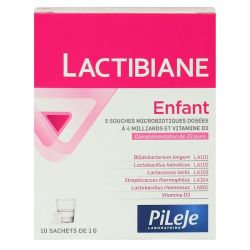 Pileje Lactibiane Enfant 10 Sachets Pf 8.9