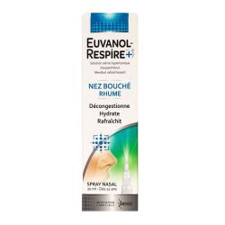 Euvanol Respire+ Spray Nas Nez Bche Rhum 20Ml