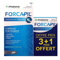 Forcapil Gel Croiss Vital Chev Ongl 180+60