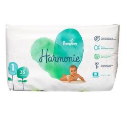 Pampers Harmonie Couche T1 G?Ant Paquet/35 Re