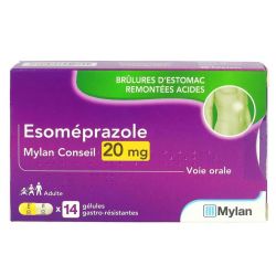 Esomepraz Myl Co 20Mg Gel Gast Plq/14