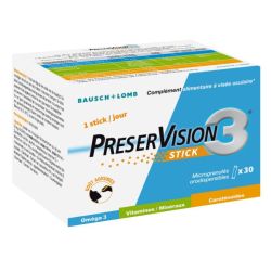 Preservision 3 Stick Pdr Or Visee Ophtal 30St