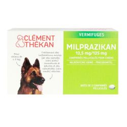 Milprazikan Chien 12,5/125Mg Cpr 2 V =Milbema