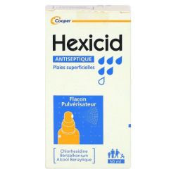 Hexicid S A Loc Fl Pulv/50Ml