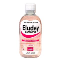 Eluday Gencives Bain Bch Fl/500Ml+Gobelet Ref