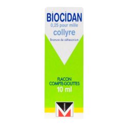 Biocidan 0,025% Collyre Fl/10 (28J)