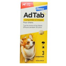 Adtab 225Mg Chien Cpr 3