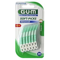 Gum Soft Picks Batnet Interd Adv Manche B/40