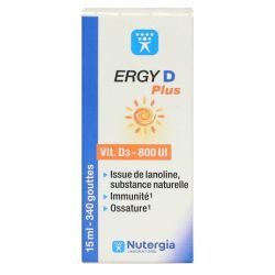 Ergy D Plus 15Ml (340 Gttes)