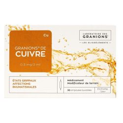 Granions De Cuivre 30Amp/2Ml