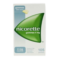 Nicorette 4Mg Gom Med Plq/105