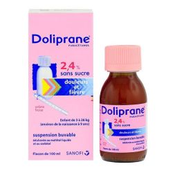 Doliprane Sirop 2,4% 160 D