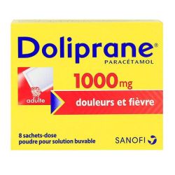 Doliprane 1000Mg 8 Sachets