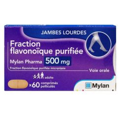 Flavonoides Myl 500Mg Cpr Pell Plq/60