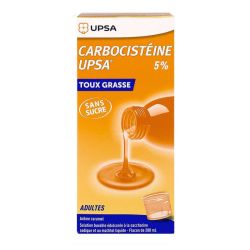 Carbocist Upsa Edul Sac 5% S Buv Ad Fl/200Ml