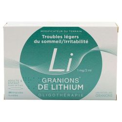 Granions De Lithium 30Amp/2Ml