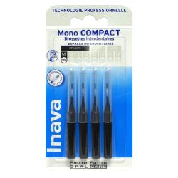 Inava Mono Comp Brossett Noir Blister/4