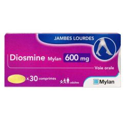 Diosmine Mylan 600Mg Cpr B/30