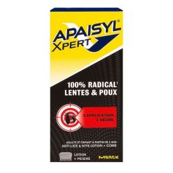 Apaisyl Xpert Poux Lente 100Ml