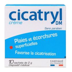 Cicatryl Pom Plaies Br?Lures 10Sach-Dose/2G R