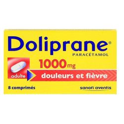 Doliprane 1000Mg Cpr B/8