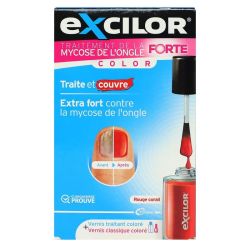 Excilor Forte Color Ongle Red 30Ml