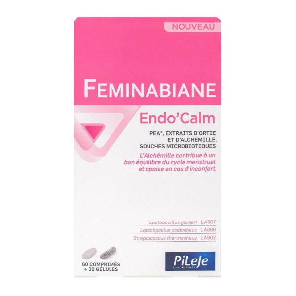 Pileje Feminabiane Endo'calm Cpr + Gel B/60+30 Ref