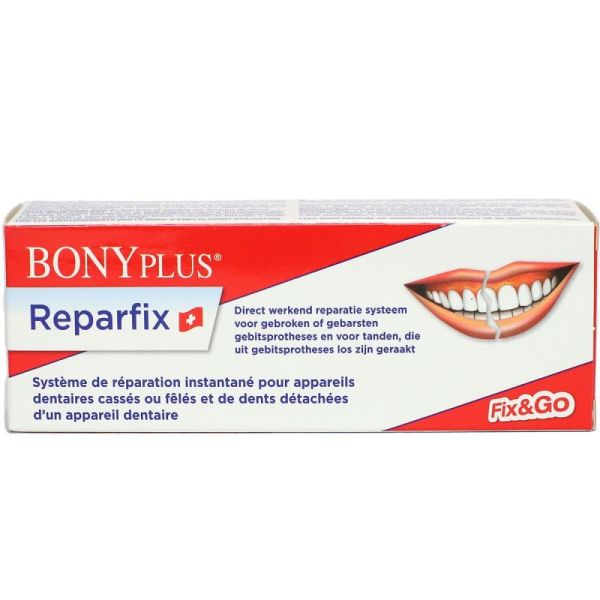 Bony + Reparfi Colle Dentiers Kit Reparation