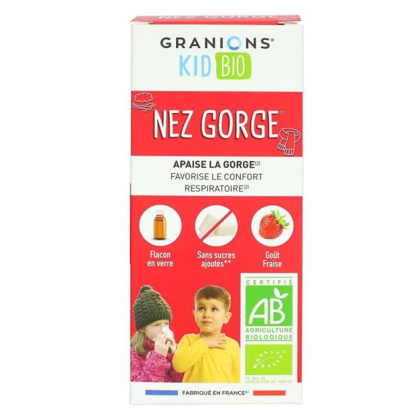 Granions Kid Bio Nez Gorge S Buv Fl/125Ml Ref