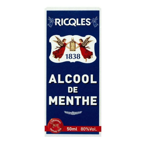 Ricqles Alcool Menthe Fl/50Ml