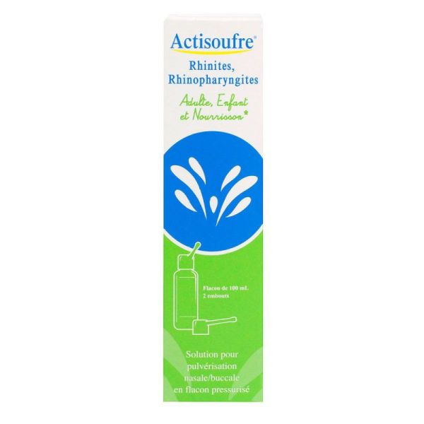 Actisoufre Pulv Nas Fl 100Ml Des 3Mois