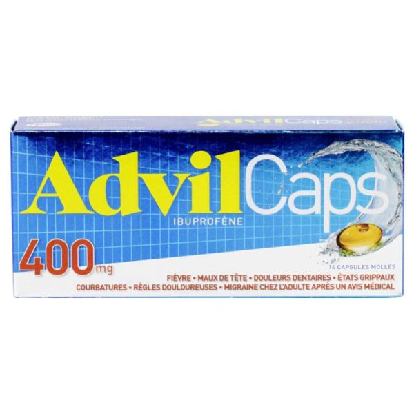 Advilcaps 400Mg Caps      Bt14