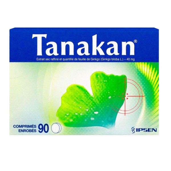 Tanakan 40Mg Cpr Enr B/90