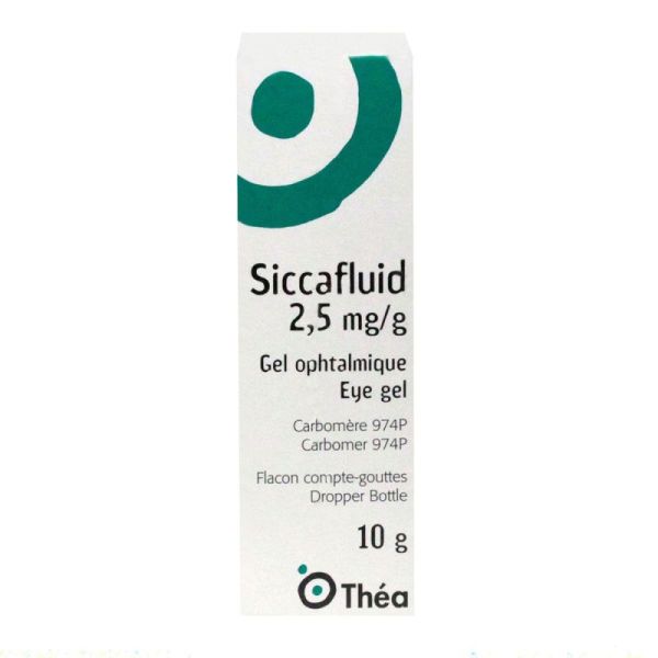 Siccafluid Gel Opht Fl/10Ml