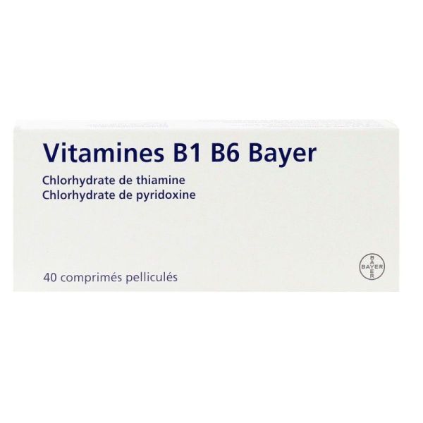 Vit B1 B6 Bayer 250Mg/35Mg B/40Cp