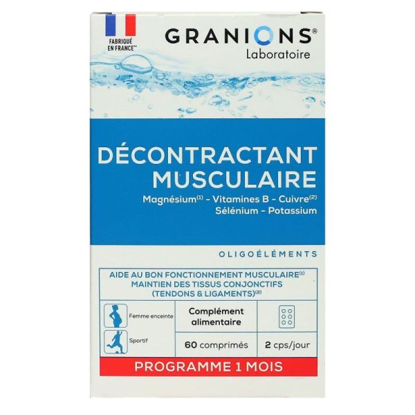 Granions Decontractant Muscul Cp/60