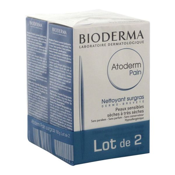 Bioderma Atoderm Pain Ps Ss Parf 150Gx2