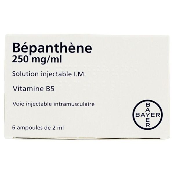 Bepanthen 250Mg B/6Amp/2Ml