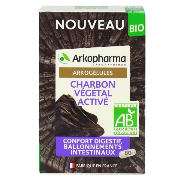 Arkogelules Charbon V?G Activ? Bio G?L Fl/80