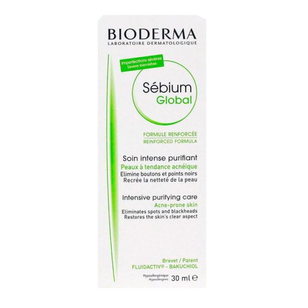 Bioderma Sebium Global Soin Flde  Acne 30Ml