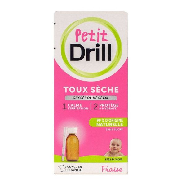 Petit Drill Sp Nourrisson Fraise Fl/125Ml+Pip