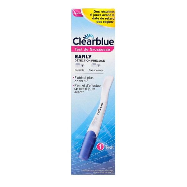 Clearblue Early Test Gross D?Tect Pr?C Stylo